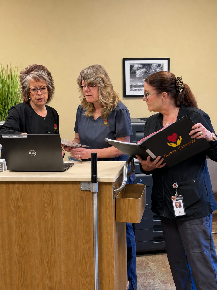 Hospice of Lenawee inpatient care staff